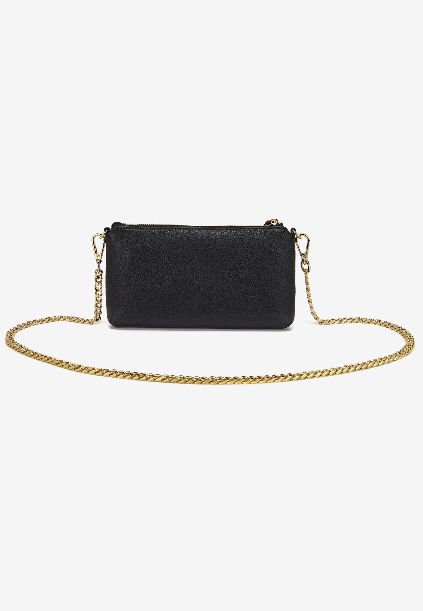 LA CARRIE - Pochette Portafoglio Borchie Nero