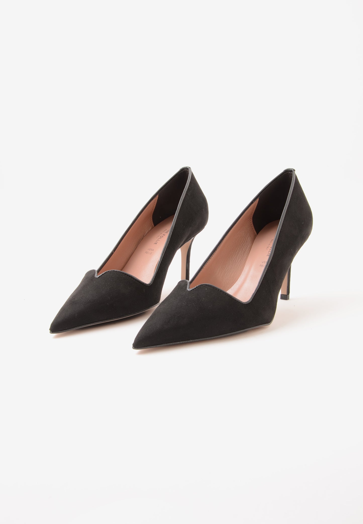 DIVINE FOLLIE - Décolleté Camoscio Nero