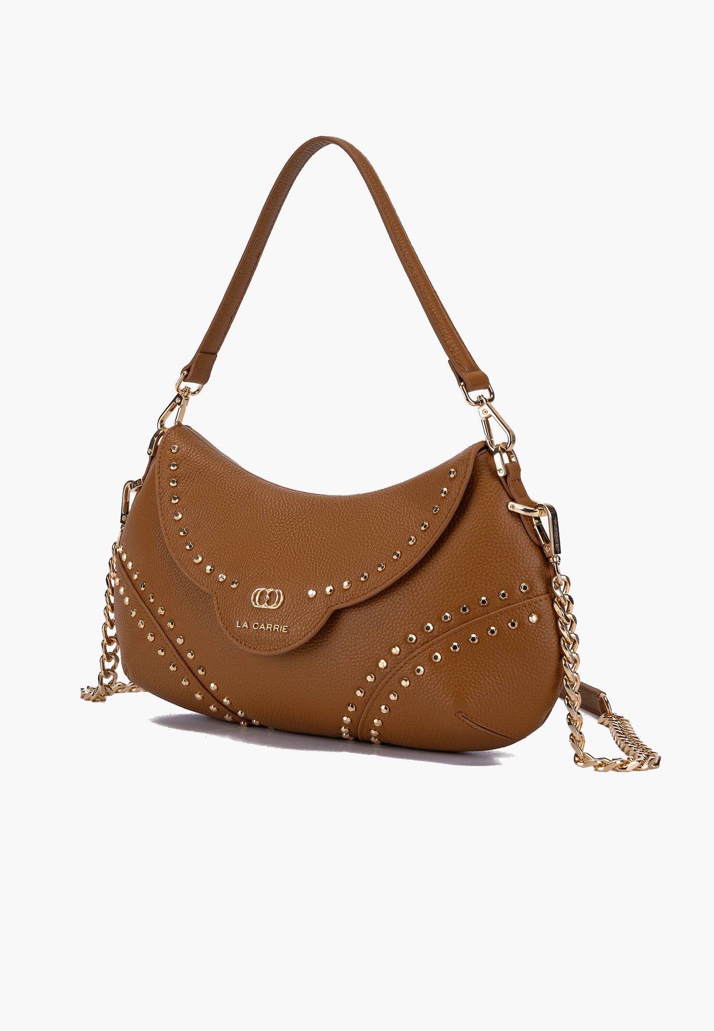 LA CARRIE - Borsa a spalla Frivolous Cuoio