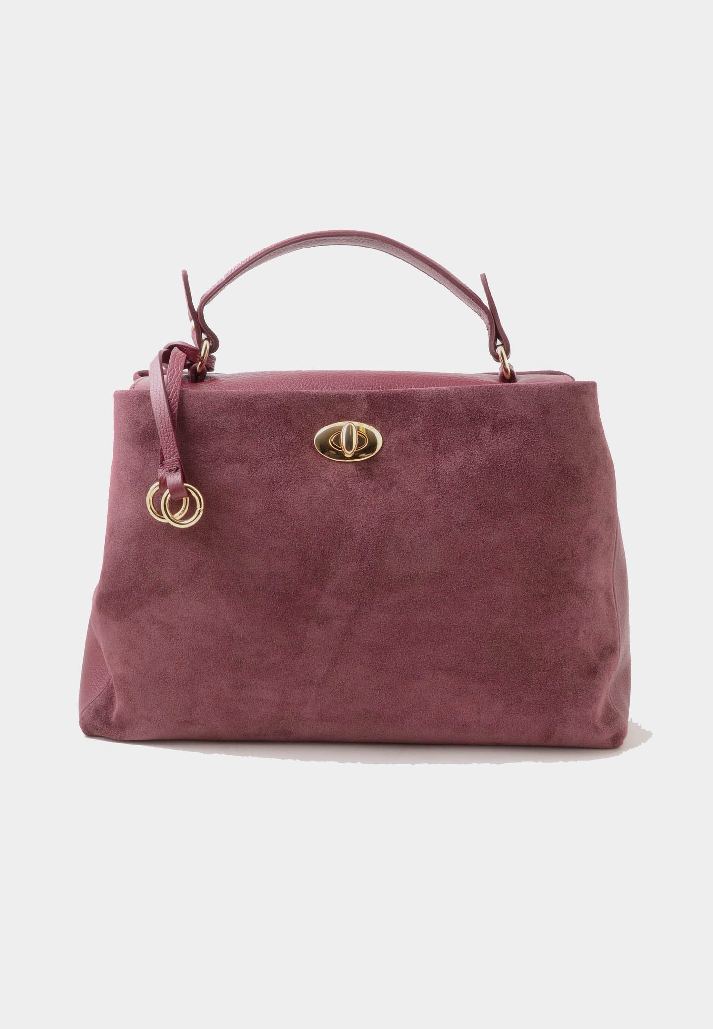 NUNZIA - Borsa In Camoscio VITTORIA Rosa