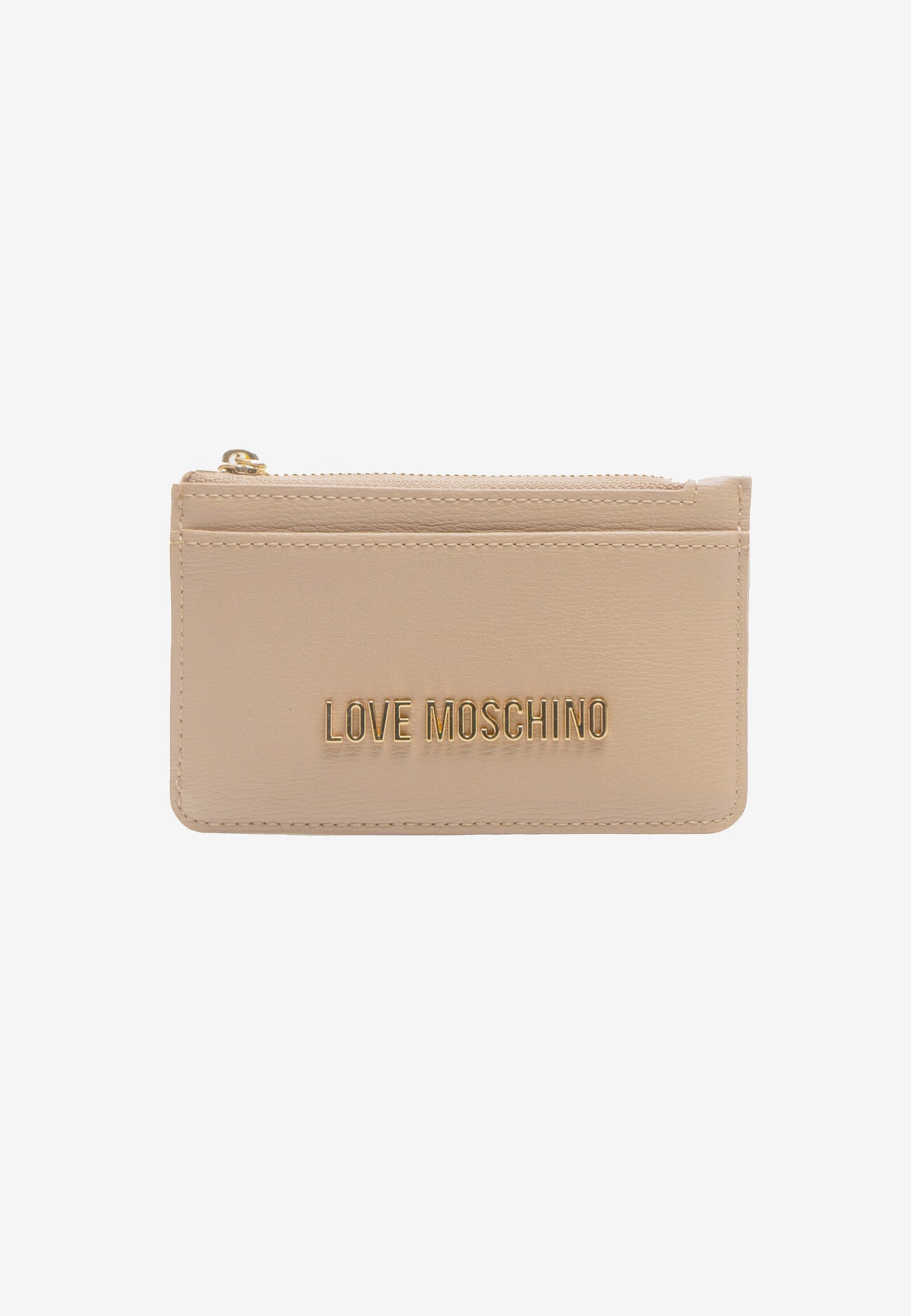 LOVE MOSCHINO - Portacarte Di Credito Beige