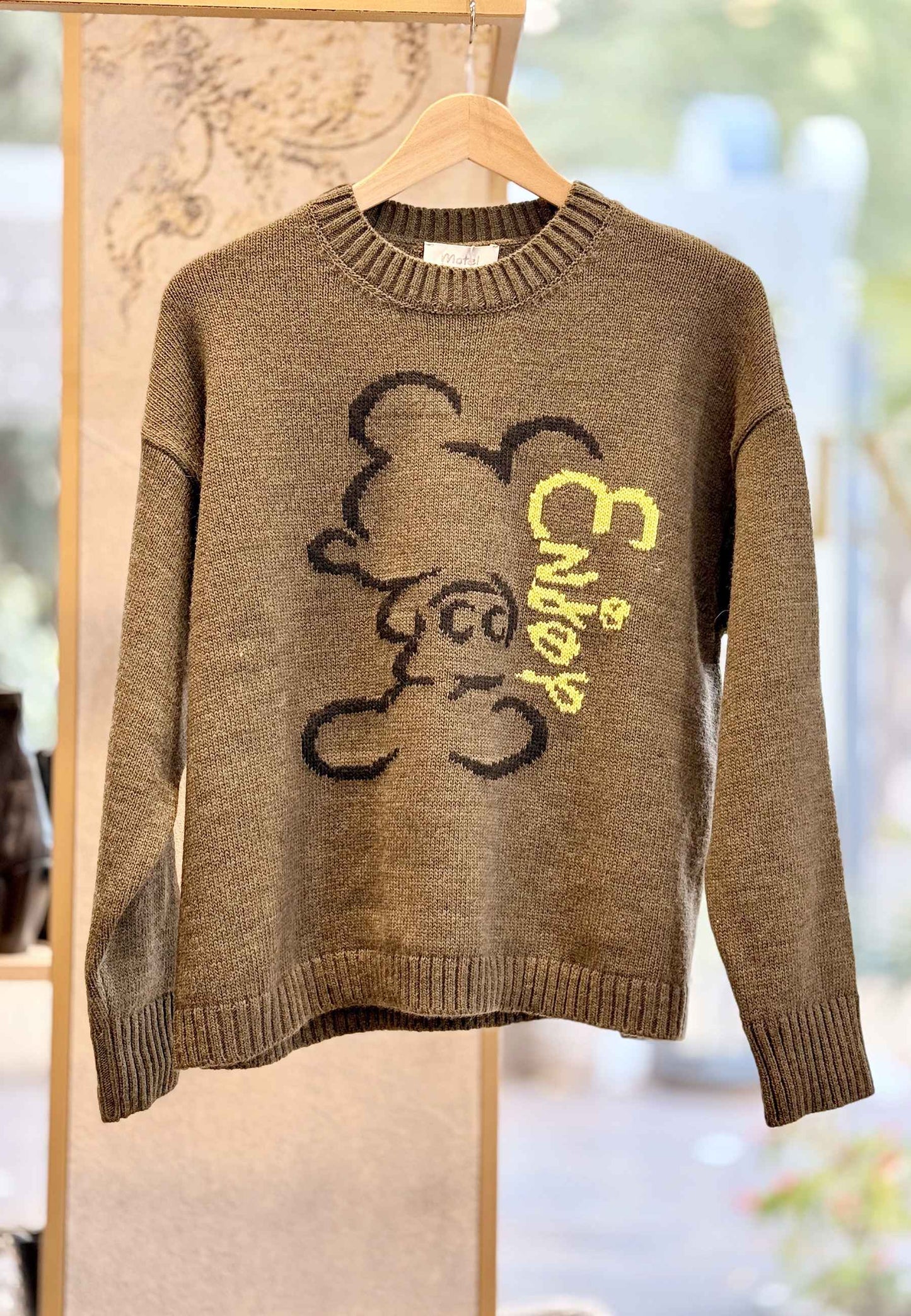 MOTEL - Maglioncino Topolino Verde