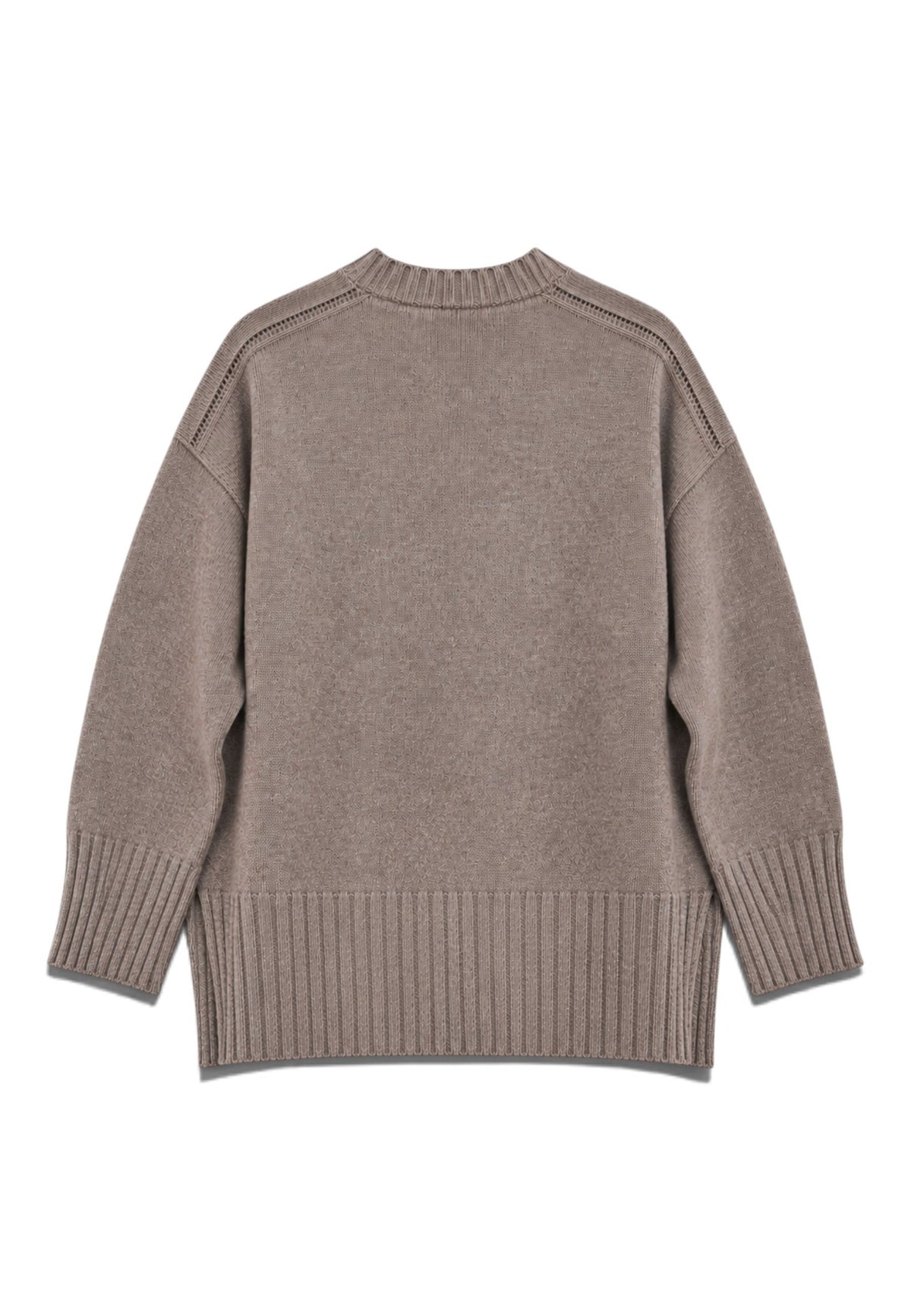 MOTEL - Pullover Over Beige