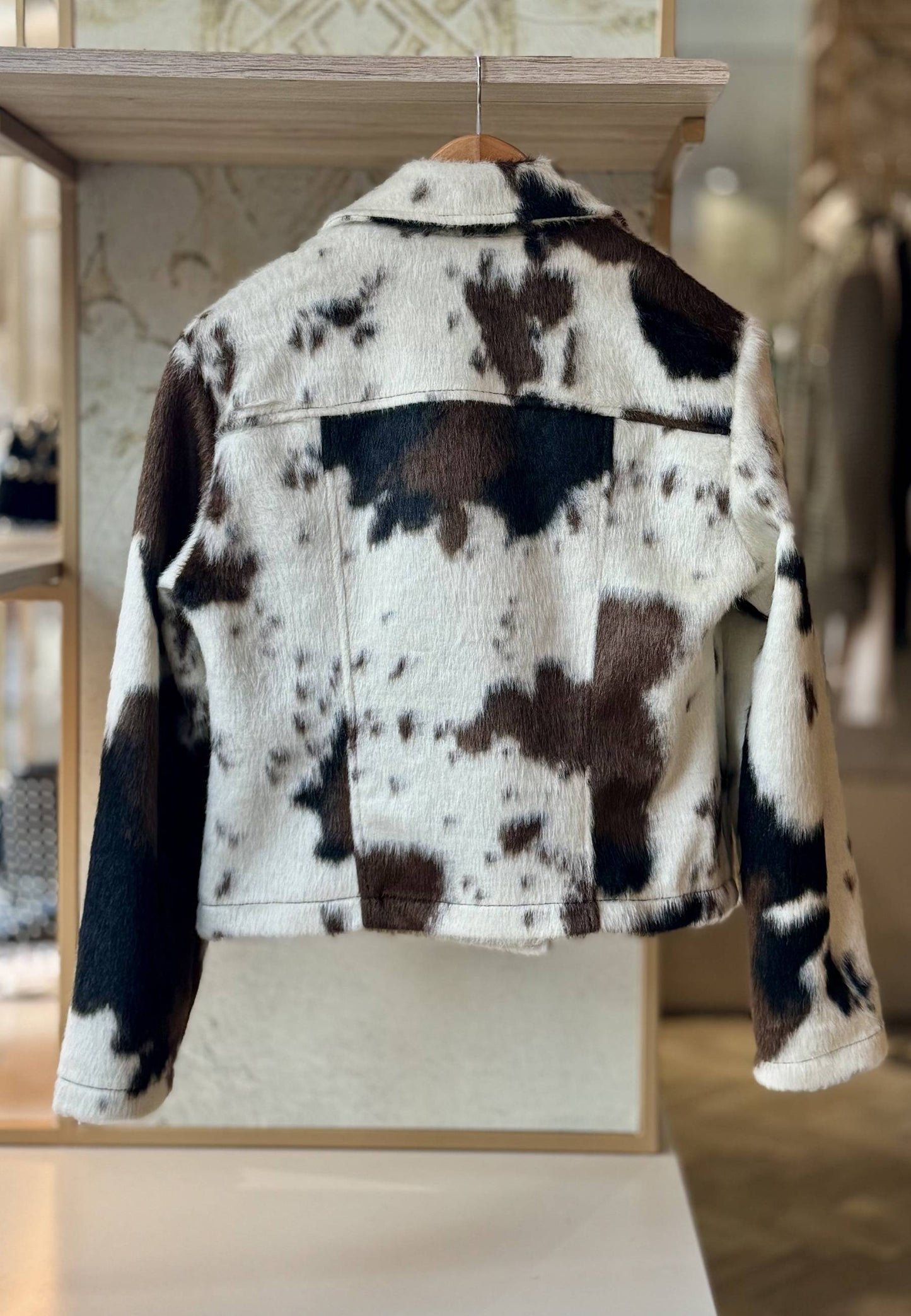 MOTEL - Giubbotto Simil Cavallino Muccato