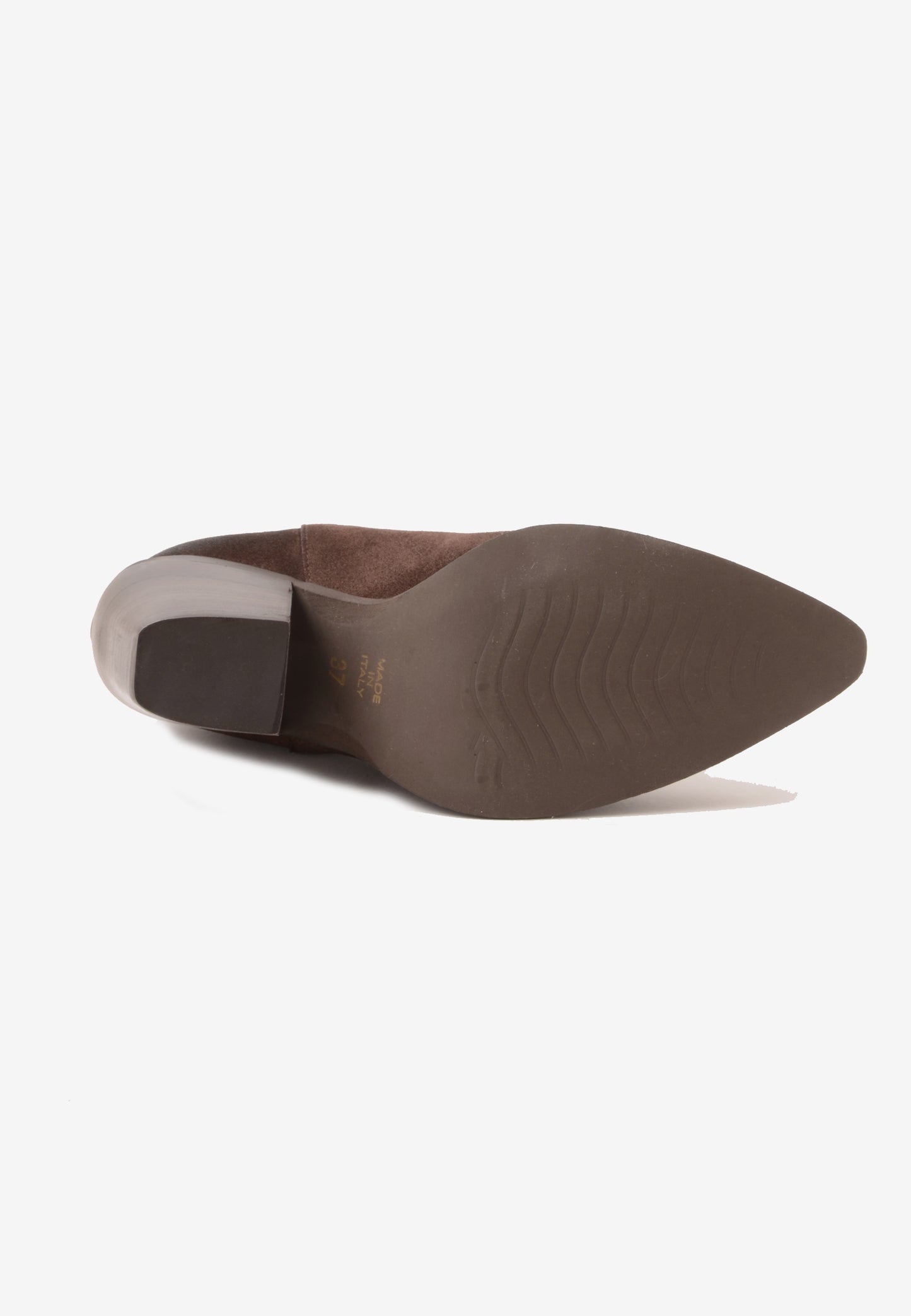 DIVINE FOLLIE - Stivaletto Texano Velour Moro