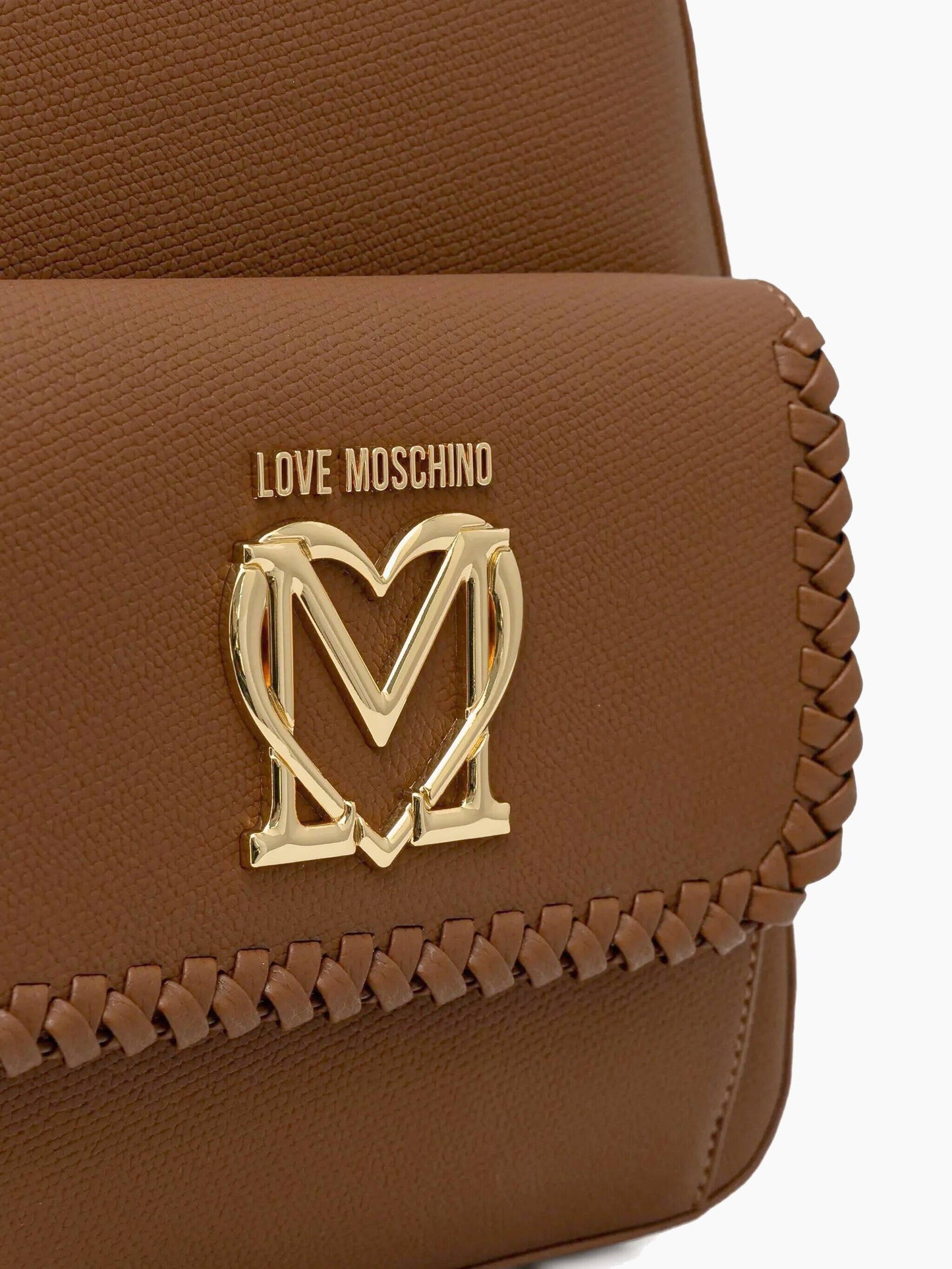 LOVE MOSCHINO - Zaino Cuore Cammello