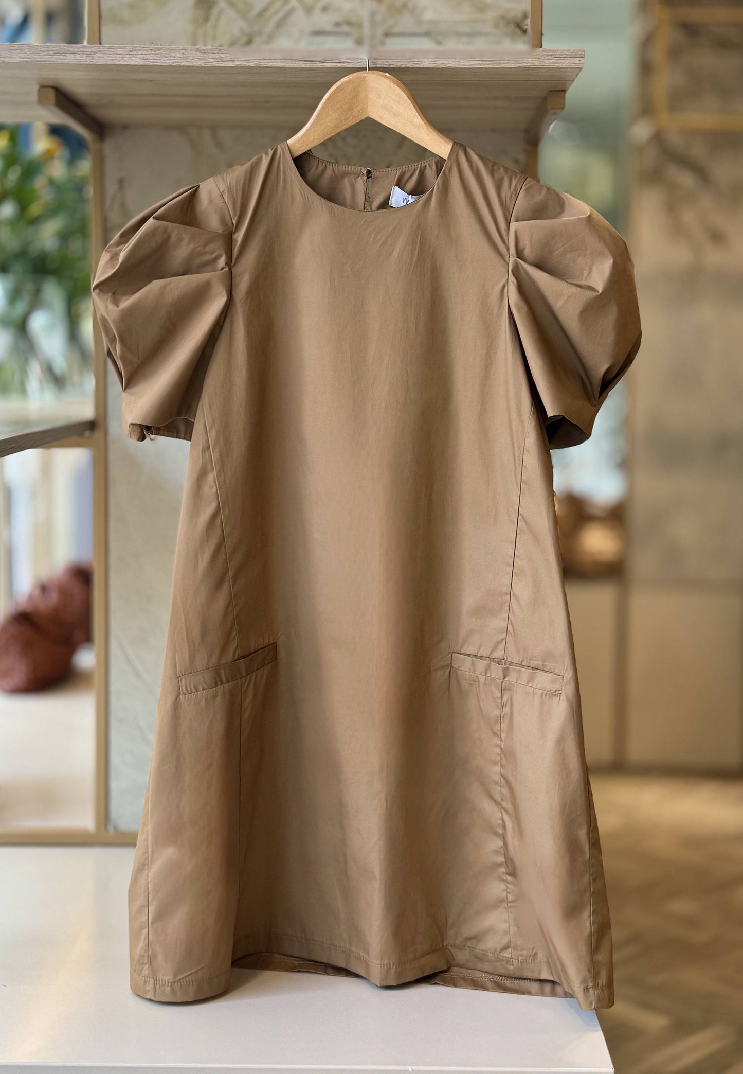 MOTEL - Abito Al Ginocchio Cognac