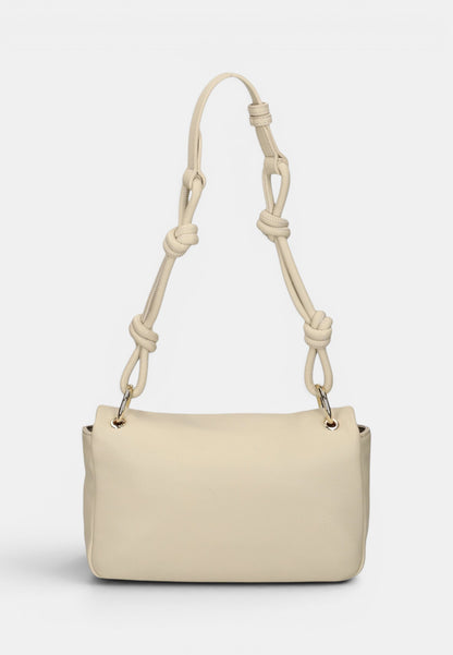 LOVE MOSCHINO - Borsa A Spalla Nodo Avorio