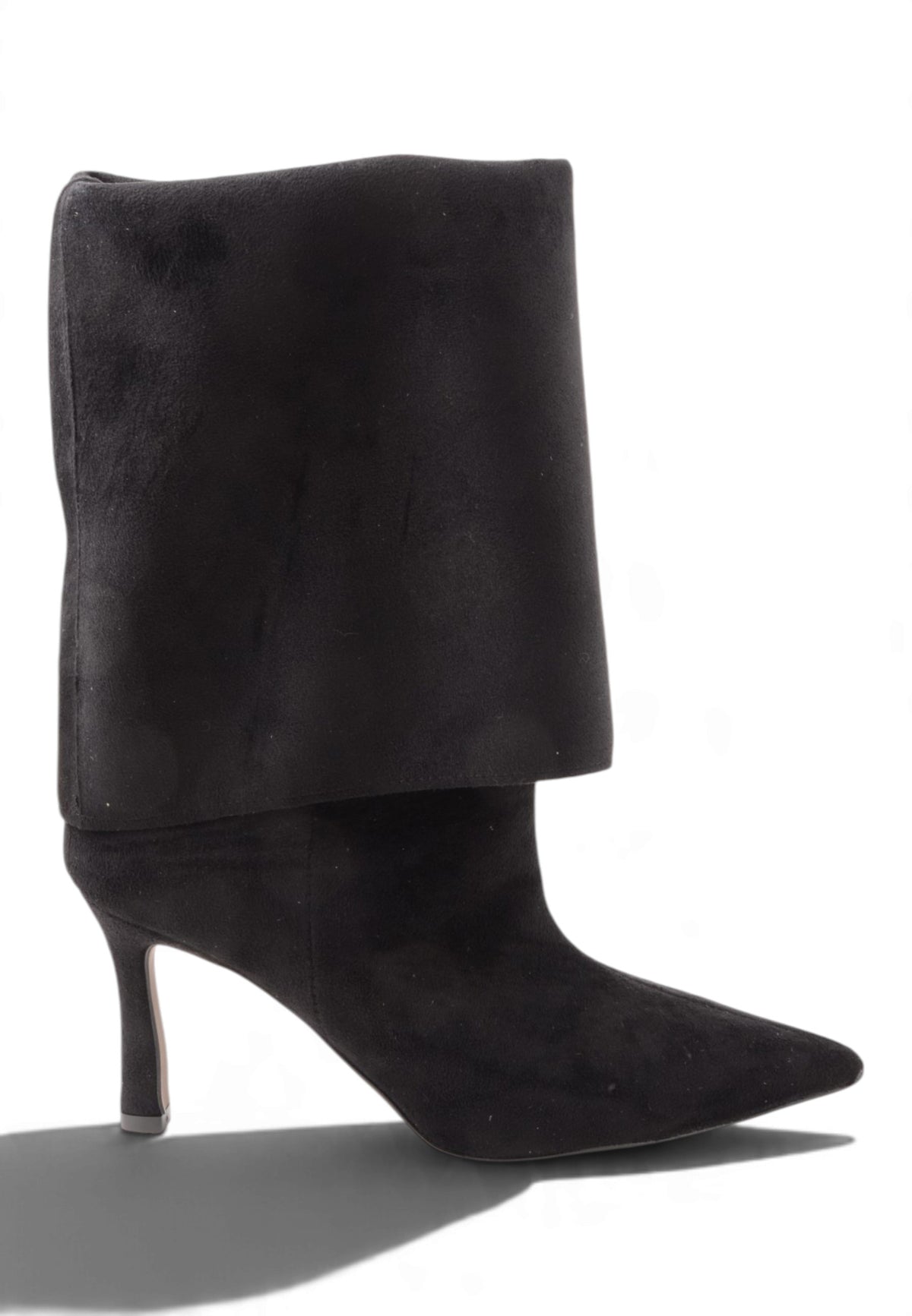 DIVINE FOLLIE - Stivale Modulare In Camoscio Nero