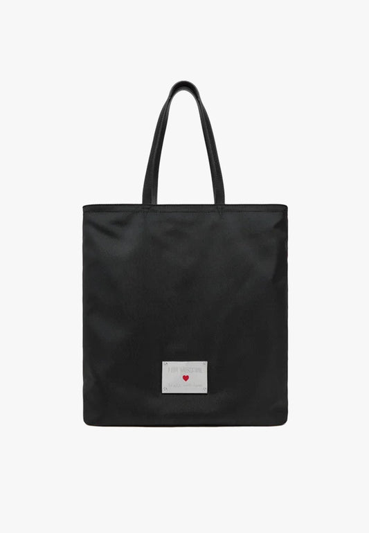 LOVE MOSCHINO - Shopping Bag Nylon Nero