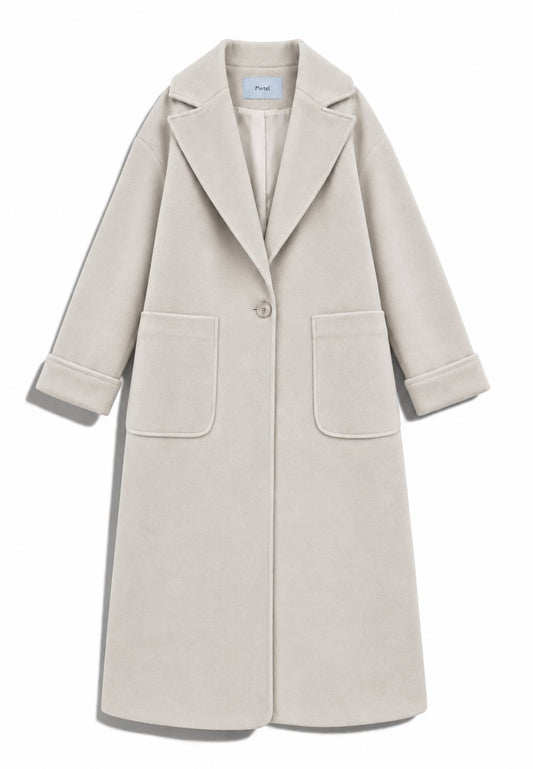 MOTEL - Cappotto Lungo Monobottone Casha