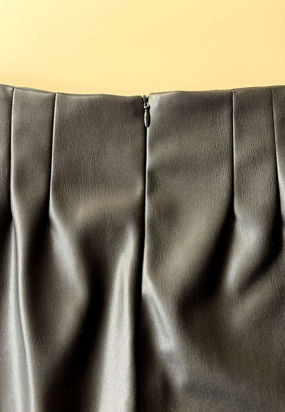 MARYLEY - Gonna Tubino In Ecopelle Nero