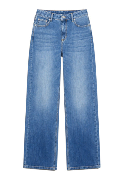 MOTEL - Jeans Wide Leg Lavaggio Medio