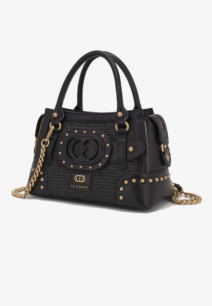 LA CARRIE - Borsa a mano Ruth Nero