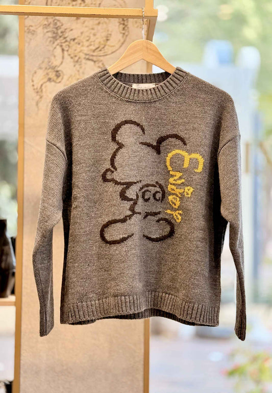 MOTEL - Maglioncino Topolino Grigio