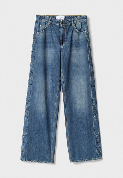 GAELLE - Pantalone loose-fit Blu