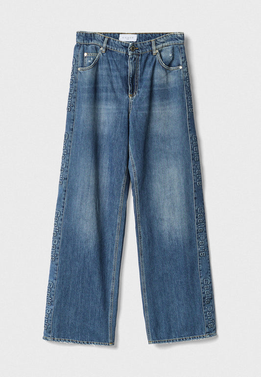 GAELLE - Pantalone loose-fit Blu