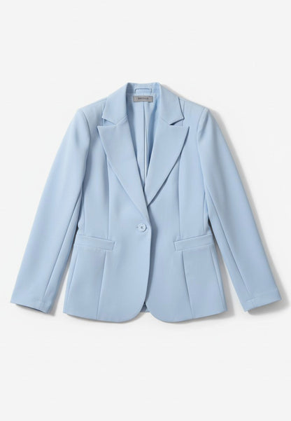 MARYLEY - Giacca Monopetto Azzurro