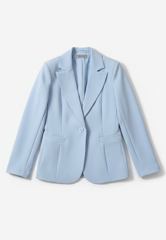 MARYLEY - Giacca Monopetto Azzurro
