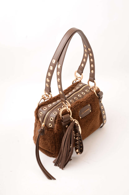 LA CARRIE - Borsa A Mano Teddy Mocha