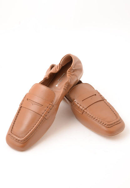 DIVINE FOLLIE - Mocassino In Nappa Cuoio