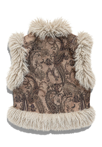 MOTEL - Gilet Boho Chic Eco Mongolia