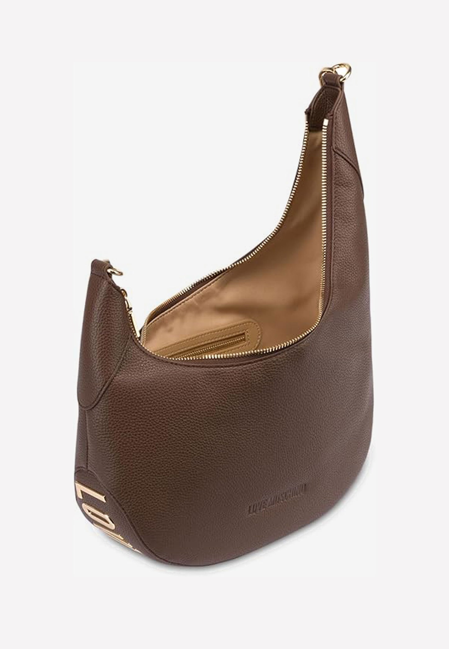 LOVE MOSCHINO - Borsa a Spalla Tmoro Lettering Oro