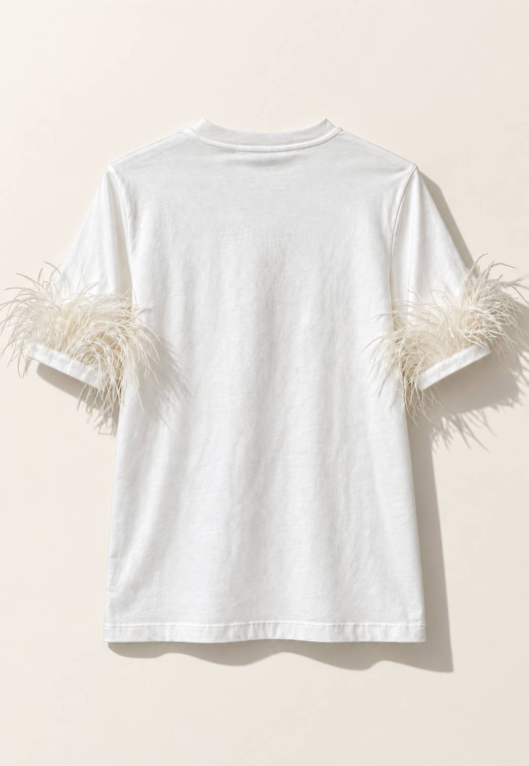 MOTEL - T-Shirt Marabù Panna