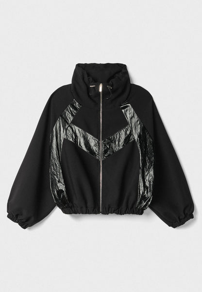 GAELLE - Felpa zippata Nero