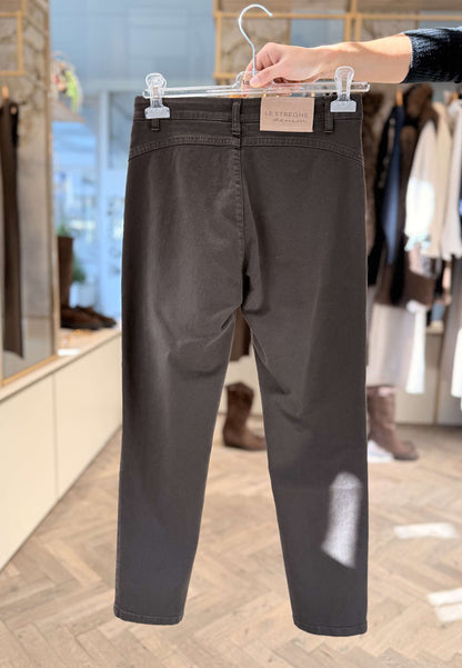 LE STREGHE - Jeans Skinny In Bull Denim Moro