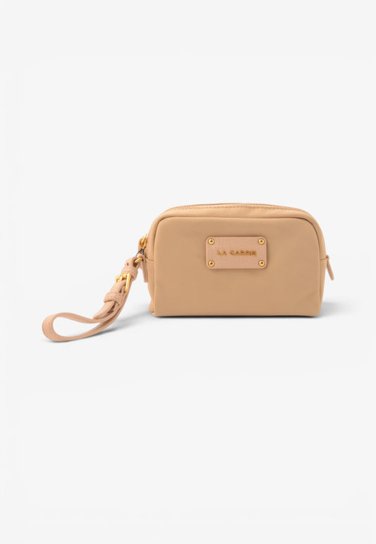 LA CARRIE - Pochette DARK NYLON Beige