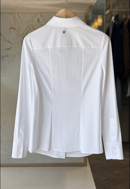 PLEASE - Camicia Slim Bianco