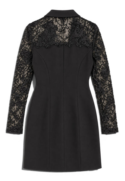 LE STREGHE - Abito Blazer Pizzo Nero