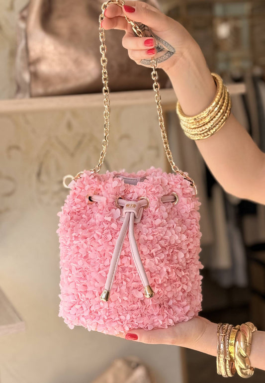 LA CARRIE - Secchiello in Chiffon "Night Edition" Rosa