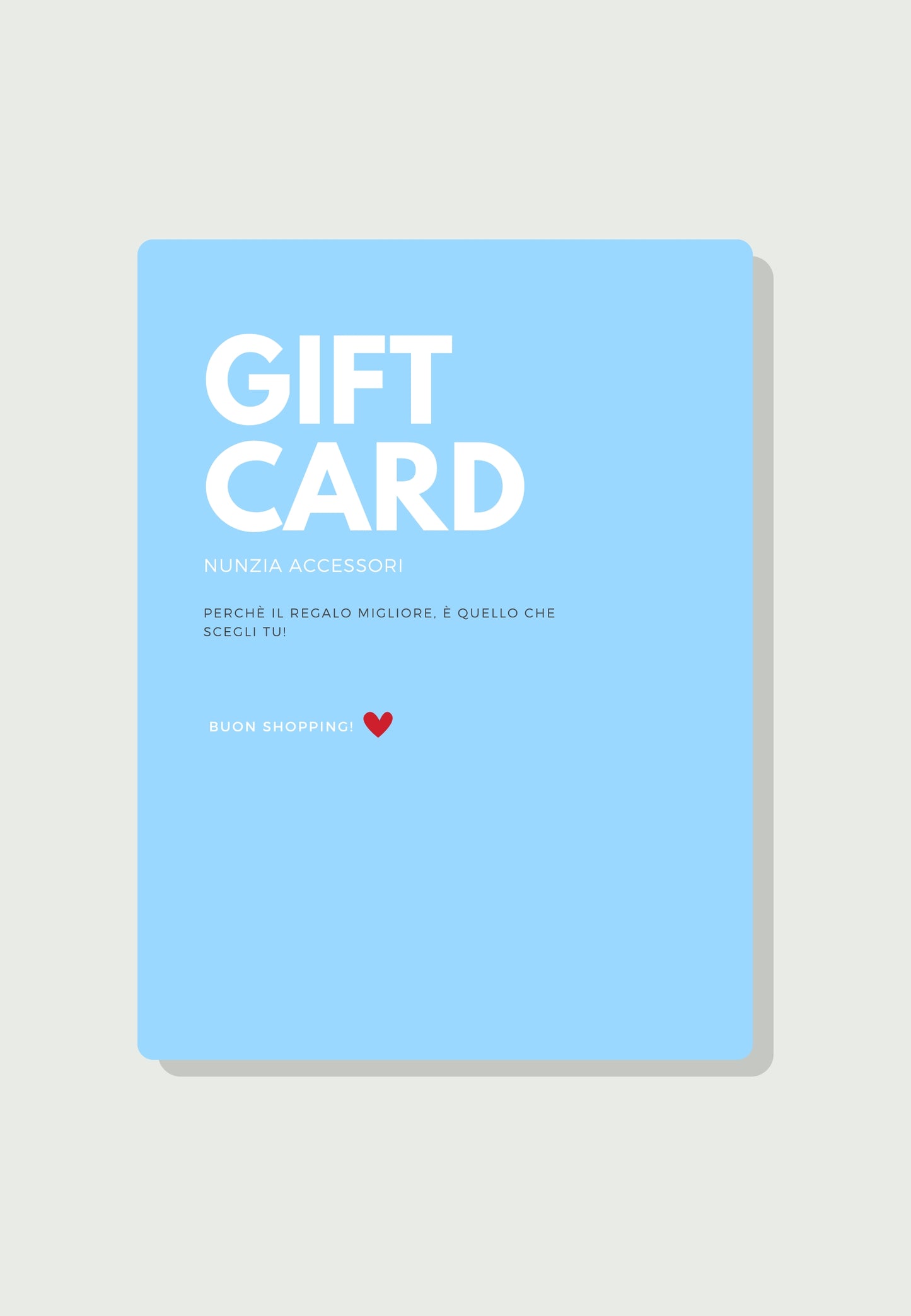 NUNZIA - GIFT CARD 200