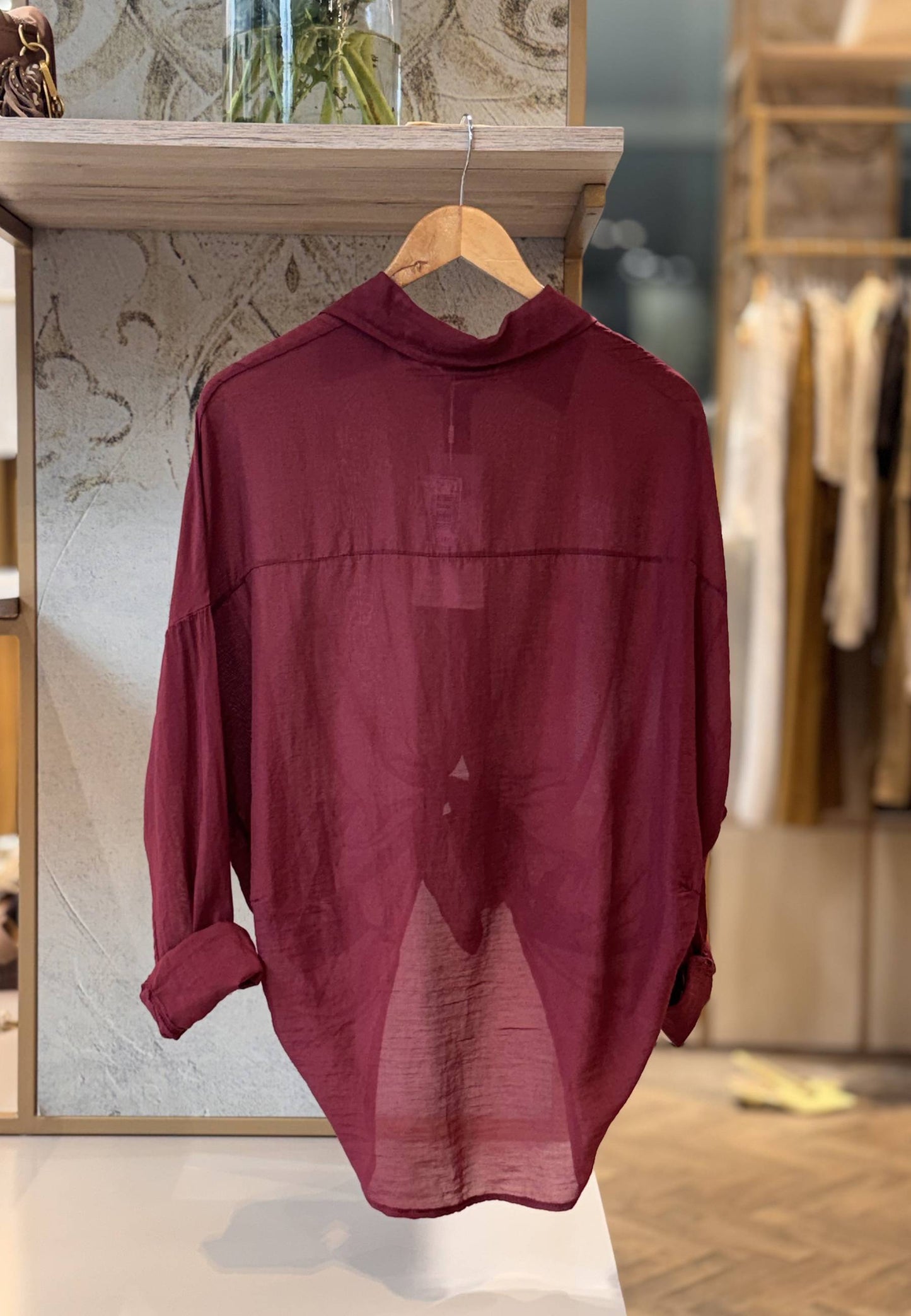 MOTEL - Camicia In Mussola Di Cotone India