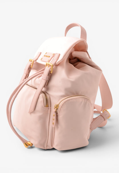 LA CARRIE - Zaino Dark Nylon Rosa