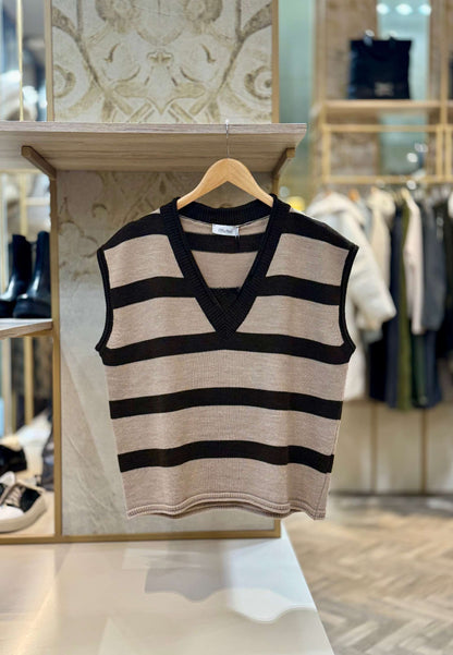 MOTEL - Gilet Mastice/Moro