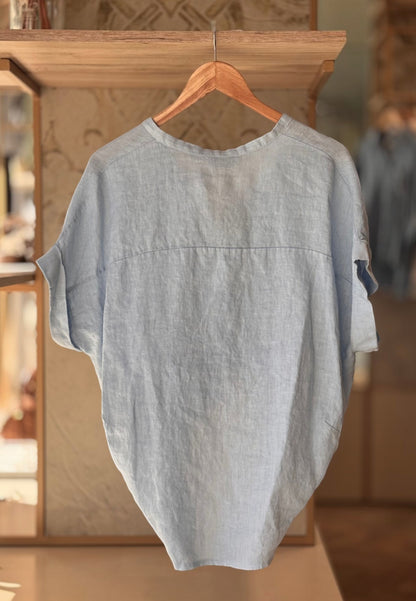 MOTEL - Camicia In Lino Cloud