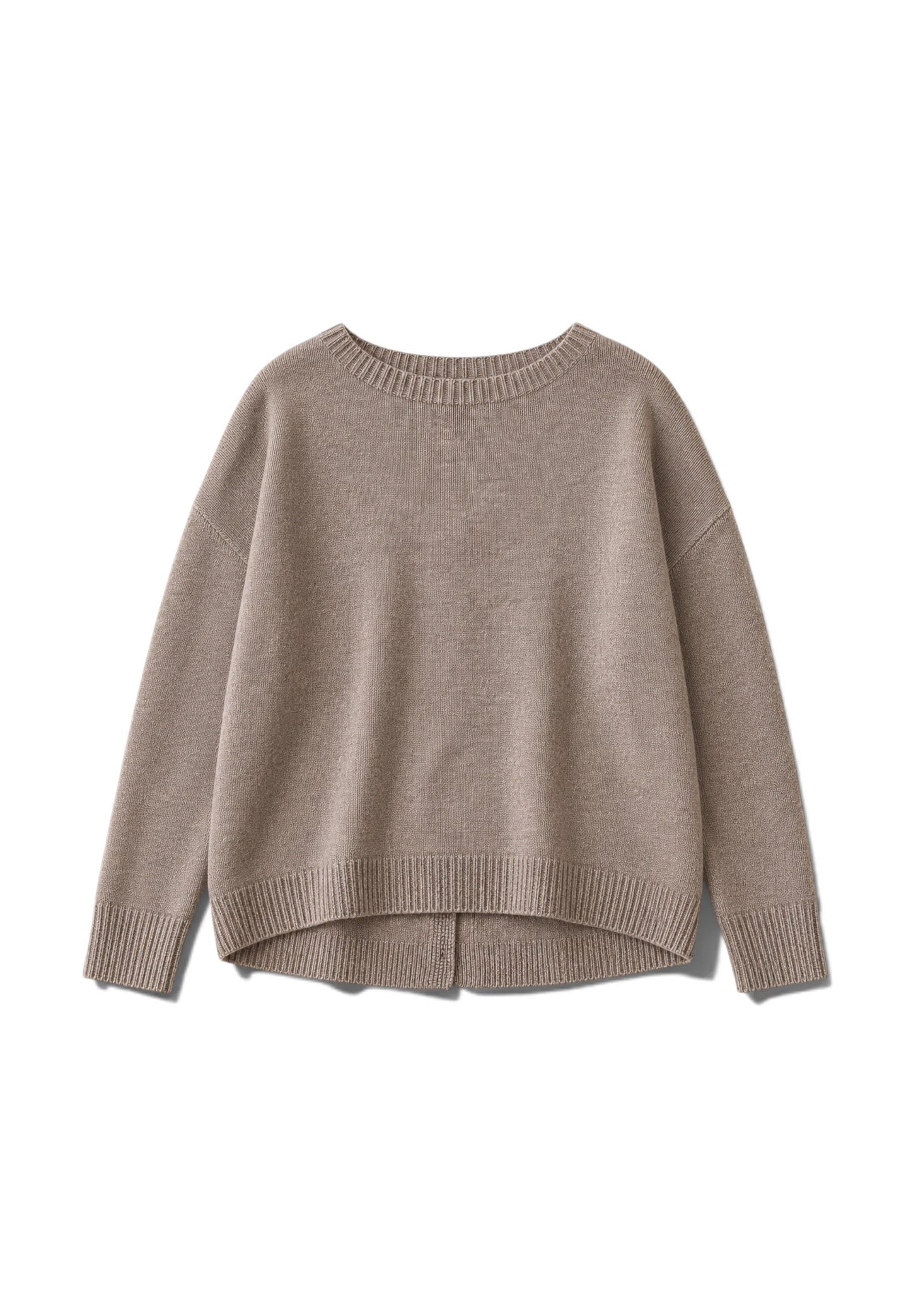 MOTEL - Maglioncino Bottoncini Schiena Beige