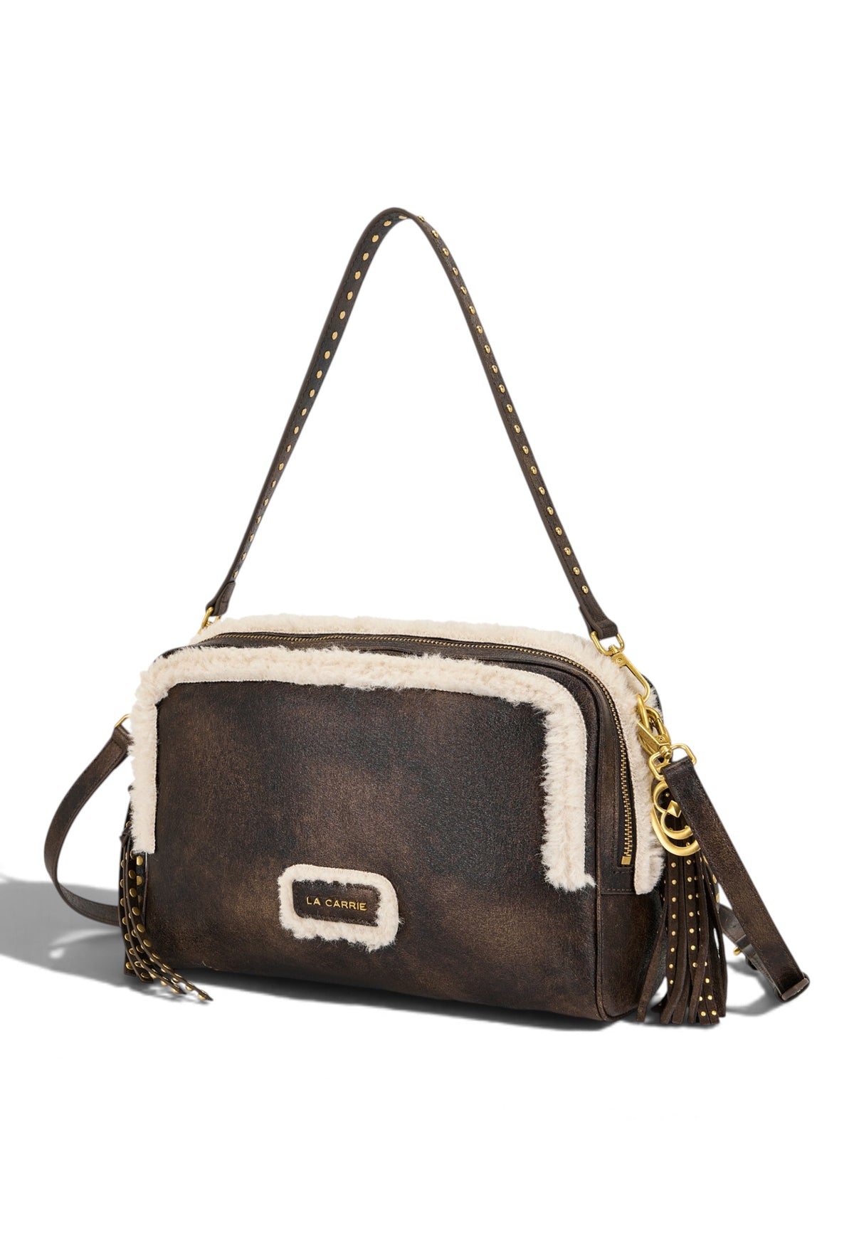 LA CARRIE - Borsa a Spalla Warmtouch Marrone