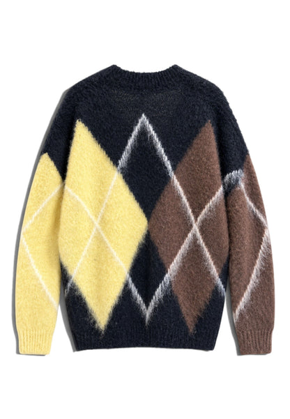 LE STREGHE - Cardigan Rombi Nero