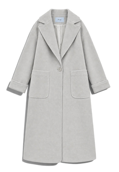 MOTEL - Cappotto Lungo Monobottone Casha