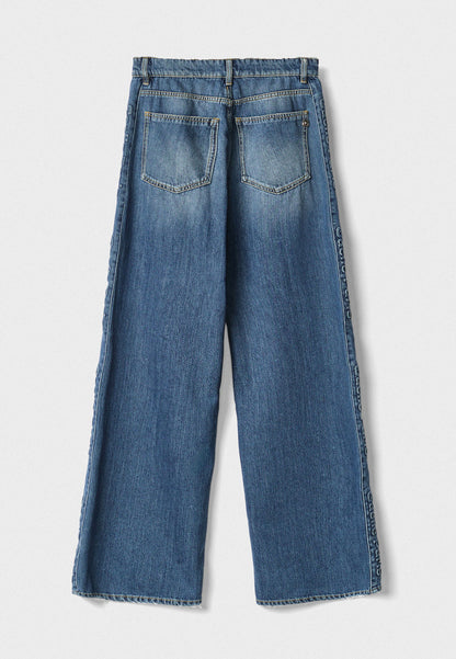 GAELLE - Pantalone loose-fit Blu