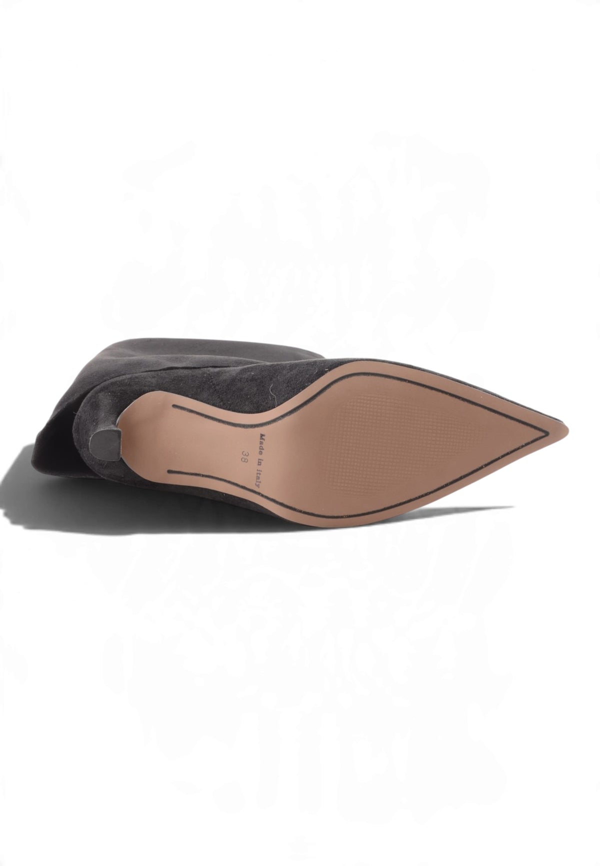 DIVINE FOLLIE - Stivale Modulare In Camoscio Nero