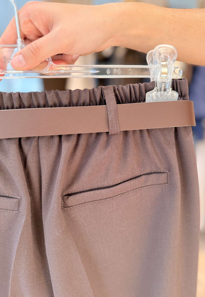 MOTEL - Pantaloni Con Cintura Moro