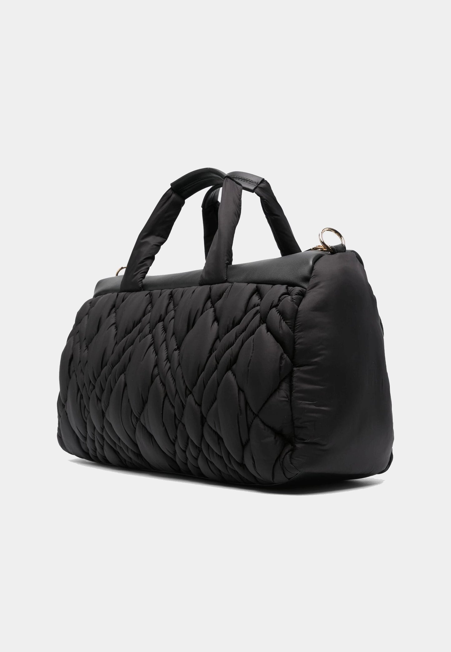 LOVE MOSCHINO - Borsone Travel Nylon Nero