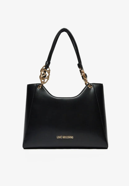 LOVE MOSCHINO - Borsa A Spalla Cuore Nero