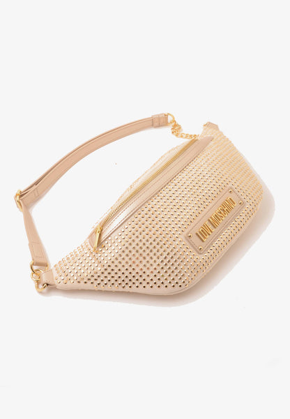 LOVE MOSCHINO - Marsupio Sparkling Gold