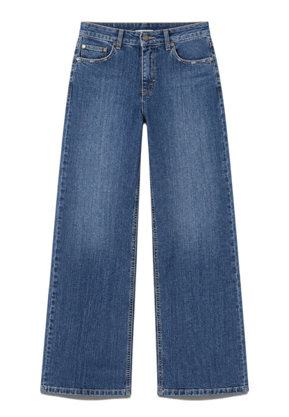 MOTEL - Jeans Wide Leg Denim Scuro